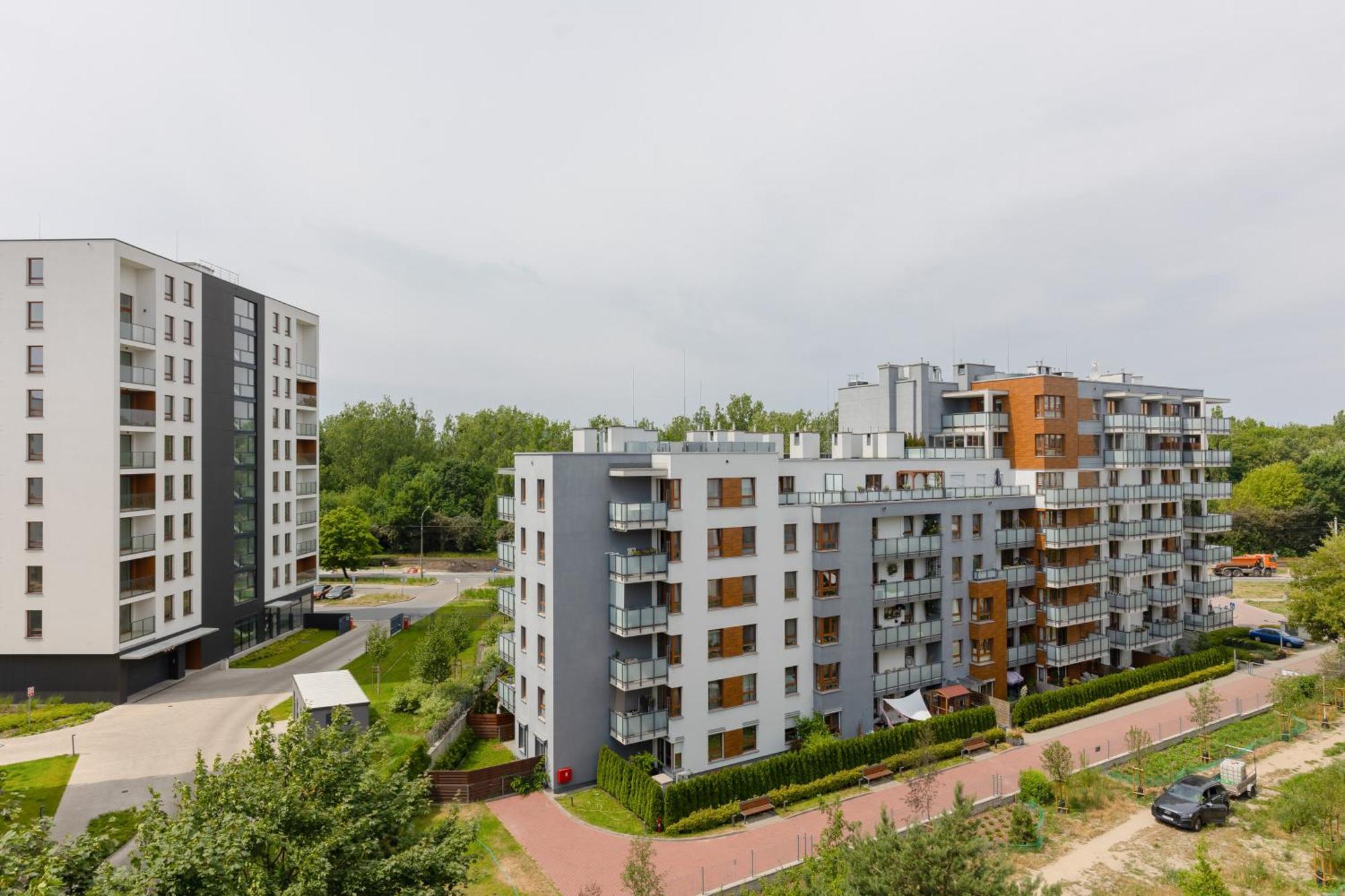 Metro Bielany Apartments By Noclegi Renters Warschau Exterior foto